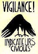 Vigilance - Indicateurs civiques - Affiche Mai 1968